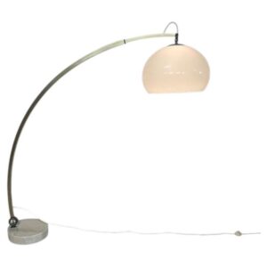 Lampada ad arco estensibile di Goffredo Reggiani per Reggiani, anni '60